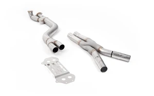 Milltek GPF/OPF Bypass with Z Pipe - For Milltek Axle Back G80/G81 M3 & M3 / G82 M4 & M4 Competition S58 3.0 Turbo Competition S58 3.0 Turbo