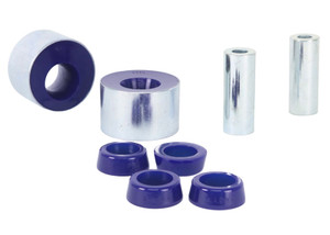 SuperPro 07-13 Nissan Altima Front Lower Control Arm Inner Rear Bushing Kit-Double-Offset (+Caster) - sprSPF5390K