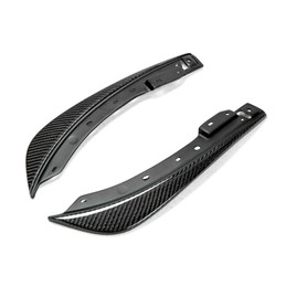 Anderson Composites Carbon Fiber Front Bumper Canards For 2008-2014 Dodge Challenger AC-FBC0910DGCH-OE