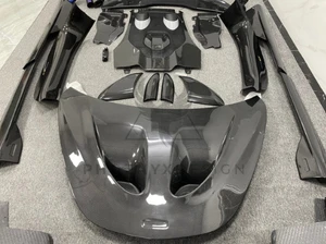 Phoenyx Design McLaren 570S/600LT Carbon Fiber 600LT Conversion Side Skirts