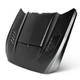 Anderson Composites Ram Air Fiberglass Hood For 2015-2017 Ford Mustang AC-HD15FDMU-AB-GF