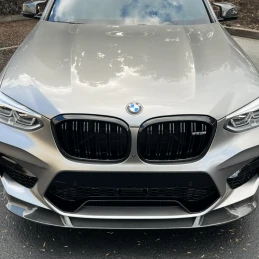 CarBahn Performance Gloss Carbon Fiber Front Splitter | BMW F9X X3M/X4M (2020-2021) - CBF9X-8110