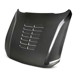 Anderson Composites Type-GT5 Double Sided Carbon Fiber Hood For 2018-2023 Ford Mustang  AC-HD18FDMU-GT5-DS