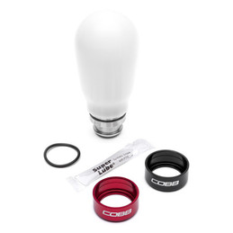 COBB Subaru 5-Speed COBB Teardrop Weighted Knob - White COBB211370-W