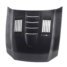 Anderson Composites Type-SS Heat Extractor Carbon Fiber Hood For 2010-2014 Shelby GT500 And 2013-2014 Ford Mustang  AC-HD1011FDMU-SS