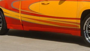 Street Scene  2007-2013 Chevy Silverado Extended Cab Pickup Side Skirts  950-70186