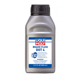 LIQUI MOLY 500mL Brake Fluid DOT 4 LIQUI MOLY 500mL Brake Fluid DOT 4