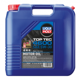 LIQUI MOLY 20L Top Tec 4600 Motor Oil 5W-30