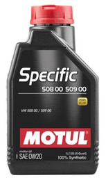 Motul 1L OEM Synthetic Engine Oil SPECIFIC 508 00 509 00 - 0W20 (Comes in Case of 12 Units)