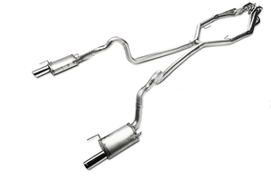 JBA 3 in. Power Pack Off-Road Full Exhaust System - Natural (05-10 GT) JBA 3 in. Power Pack Off-Road Full Exhaust System - Natural (05-10 GT)