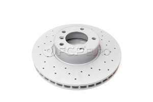 BMW Drilled Brake Disc - Zimmermann Sport 34111165859