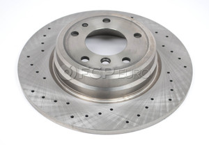 BMW Drilled Brake Disc - Zimmermann Sport 34216757749