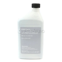 BMW Coolant/Antifreeze (1 Liter) - Genuine BMW 82142209769