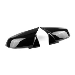 MHC Black BMW M Style Wing Mirror Replacement Covers In Gloss Black  MHCB-MULTI-GB-MC001 MHC Black BMW M Style Wing Mirror Replacement Covers In Gloss Black  MHCB-MULTI-GB-MC001