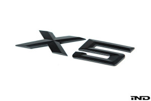 IND E70 X5 Painted Trunk Emblem IND-E70-TB IND E70 X5 Painted Trunk Emblem IND-E70-TB