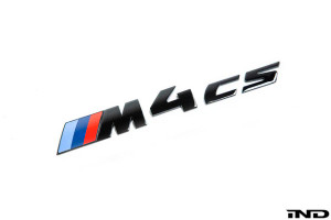 IND F82 M4 CS Painted Trunk Emblem IND F82 M4 CS Painted Trunk Emblem