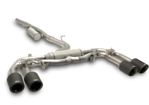 Remus Volkswagen Golf R Mk VIII Race Axle Back Exhaust 040120 1500-2
