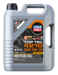 LIQUI MOLY 5L Top Tec 4210 Motor Oil 0W-30 lqm22158