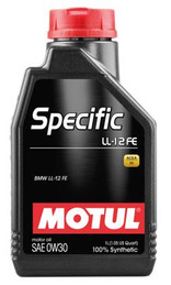 Motul 1L 100% Synthetic High Performance Engine Oil ACEA C2 BMW LL-12 FE+ 0W30 mot107301 (Comes in Case of 12 Units)