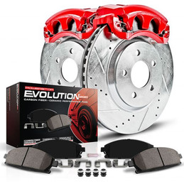 Power Stop 15-18 Volkswagen Golf Rear Z23 Evolution Sport Brake Kit w/Calipers psbKC7053