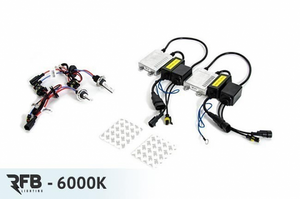 RFB HID Conversion Kit - 6000K (Diamond White) For MK6 Jetta/GLI RFB-MK6J-6000