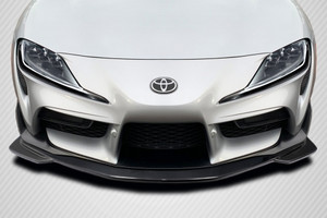 Carbon Creations 2019-2022 Toyota Supra A90 Carbon Creations Speed Front Lip Spoiler - 1 Piece Carbon Creations 2019-2022 Toyota Supra A90 Carbon Creations Speed Front Lip Spoiler - 1 Piece