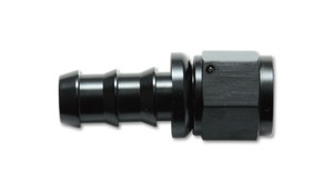 Vibrant -6AN Push-On Straight Hose End Fitting - Aluminum vib22006