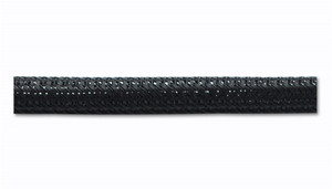 Vibrant 1in O.D. Flexible Split Sleeving (5 foot length) Black vib25804