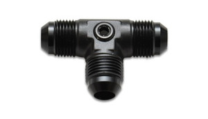 Vibrant -8AN to -8AN Male Tee Adapter Fitting with 1/8in NPT Port vib16548