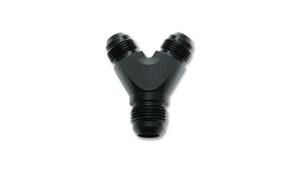 Vibrant -8AN x -6AN x -6AN Y-Adapter Fitting - Aluminum vib10807 Vibrant -8AN x -6AN x -6AN Y-Adapter Fitting - Aluminum vib10807