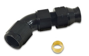 Vibrant 45 Degree 1/2in Tube to Female 8AN Adapter vib16558