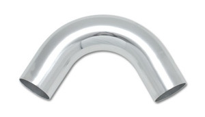 Vibrant 2.5in O.D. Universal Aluminum Tubing (120 degree Bend) - Polished vib2825 Vibrant 2.5in O.D. Universal Aluminum Tubing (120 degree Bend) - Polished vib2825