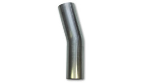 Vibrant 2.5in O.D. T304 SS 15 deg Mandrel Bend 5in x 5in leg lengths (3.5in Centerline Radius) vib13130