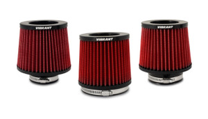 Vibrant The Classic Performance Air Filter (5.25in O.D. Cone x 5in Tall x 2.75in inlet I.D.) vib10922 Vibrant The Classic Performance Air Filter (5.25in O.D. Cone x 5in Tall x 2.75in inlet I.D.) vib10922