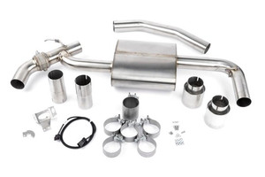DINAN VALVED AXLE-BACK EXHAUST - 2016-2023 BMW X1/X2 SDRIVE28I - Polished Stainless Steel Tips - D660-0088 DINAN VALVED AXLE-BACK EXHAUST - 2016-2023 BMW X1/X2 SDRIVE28I - Polished Stainless Steel Tips - D660-0088
