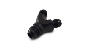 Vibrant -16AN x -16AN x 16AN Y-Adapter Fitting - Aluminum Black vib10815 Vibrant -16AN x -16AN x 16AN Y-Adapter Fitting - Aluminum Black vib10815
