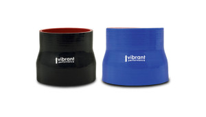 Vibrant 4 Ply Reducer Coupling 5in x 6in x 3.5in long - Black vib2833