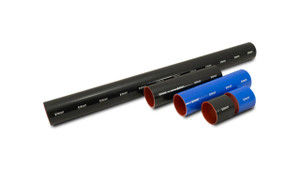 Vibrant 4 Ply Reinforced Silicone Straight Hose Coupling - 5in I.D. x 12in long (BLACK) vib27251