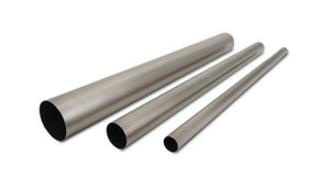 Vibrant 3.5in. O.D. Titanium Straight Tube - 1 Meter Long vib13375