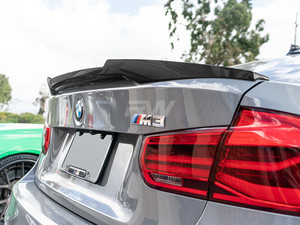 RW Carbon BMW F30 F80 M4 Style Carbon Fiber Trunk Spoiler - bmwf30033 RW Carbon BMW F30 F80 M4 Style Carbon Fiber Trunk Spoiler - bmwf30033