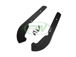 RW Carbon BMW F87 M2 Carbon Fiber Front Splash Guards - bmwf8725 RW Carbon BMW F87 M2 Carbon Fiber Front Splash Guards - bmwf8725