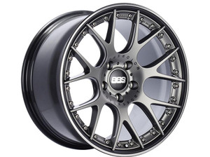 BBS CH-RII 21x9.5 5x112 ET30 PFS Platinum Center Black Rim SS Rim Protector Wheel w/Motorsport Etch bbsCH614PBPO-MTSP
