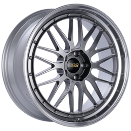 BBS LM 19x9.5 5x112 ET38 Diamond Black Center / Diamond Cut Lip Wheel 82mm PFS/Clip Required bbsLM421DBPK