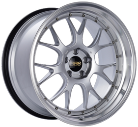 BBS LM-R 19x11 5x130 ET63 CB71.6 Diamond Silver Center Diamond Cut Lip Wheel bbsLM310DSPK