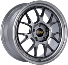 BBS LM-R 19x8.5 5x130 ET55 CB71.6 Diamond Black Center Diamond Cut Lip Wheel bbsLM309DBPK