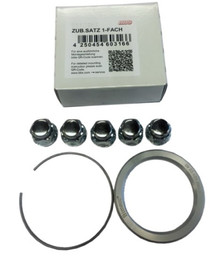 BBS PFS KIT - Subaru 5x114.3 - Includes 82mm OD - 56mm ID Ring / 82mm Clip / Lug Nuts bbs10.01.5003