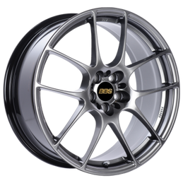 BBS RF 18x9 5x120 ET47 Diamond Black Wheel -82mm PFS/Clip Required bbsRF521DBK