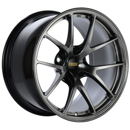 BBS RI-A 18x9.5 5x120 ET23 Diamond Black Wheel -82mm PFS/Clip Required bbsRIA008DB