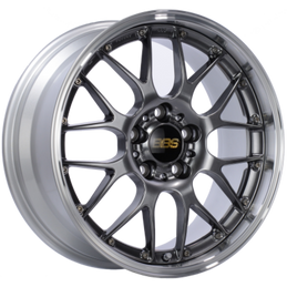 BBS RS-GT 18x8 5x120 ET35 CB72.5 Diamond Black Center Diamond Cut Lip Wheel bbsRS944HDBPK