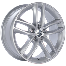 BBS SX 18x8 5x108 ET45 Sport Silver Wheel -70mm PFS/Clip Required bbsSX0105SK